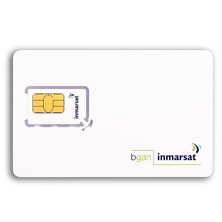 Activa tu tarjeta SIM prepago Inmarsat BGAN